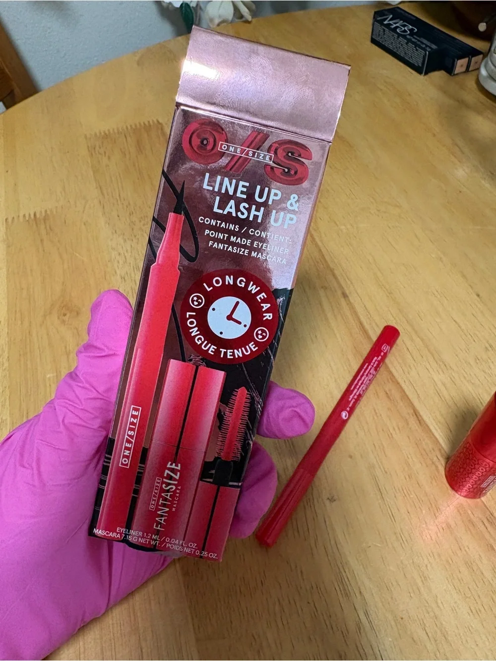 One/Size Line Up & Lash Up, Eyeliner & Mascara Duo, 0.04oz & 0.25oz, BNIB, New